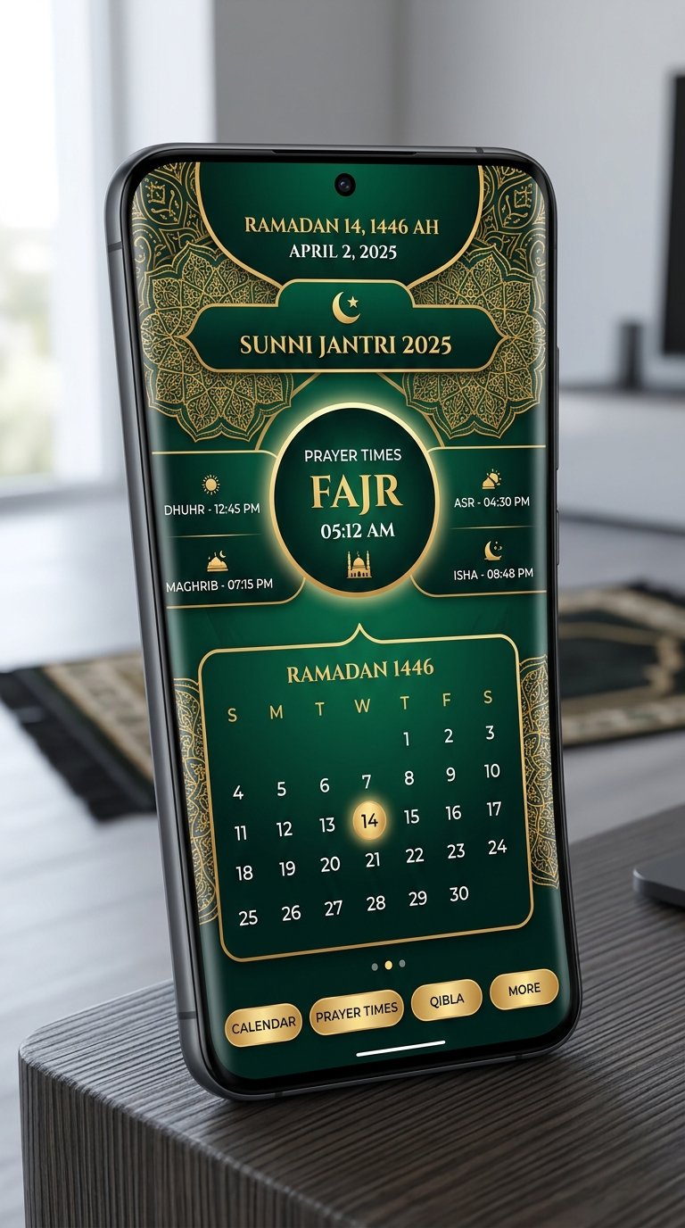 Sunni Jantri Islamic App
